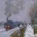 Train in the Snow or The Locomotive
